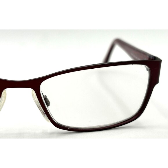 FYSH‎ UK 3473 Women's Eyeglass Frame 987 Burgundy 52017-135 Optical Metal EUC - Picture 14 of 16
